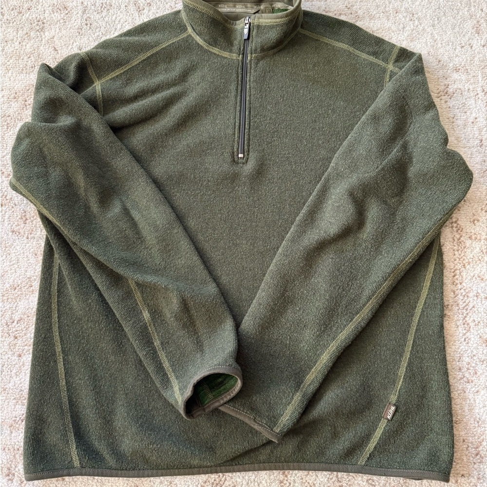Kuhl Chianti Fleece Wool Quarter Zip